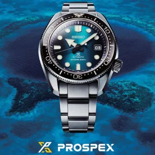 【SEIKO 精工】Prospex 經典復刻潛水士機械潛水錶-藍/44mm(SPB083J1/6R15-04G0B)