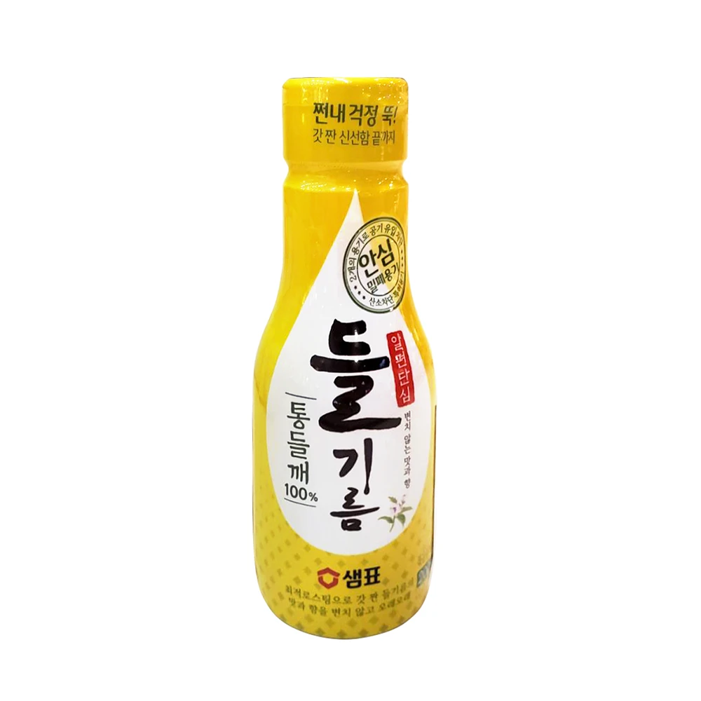 【韓味不二】韓國膳府 紫蘇油 200ml 共1瓶