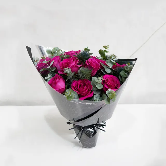 Cnflower 西恩 盛夏桃玫花束 送禮 買花 花禮 鮮花 Momo購物網