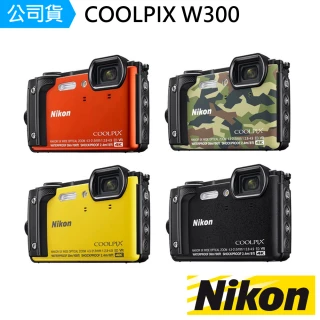 【Nikon 尼康】COOLPIX W300 防水相機 防水防震防塵耐寒(公司貨)
