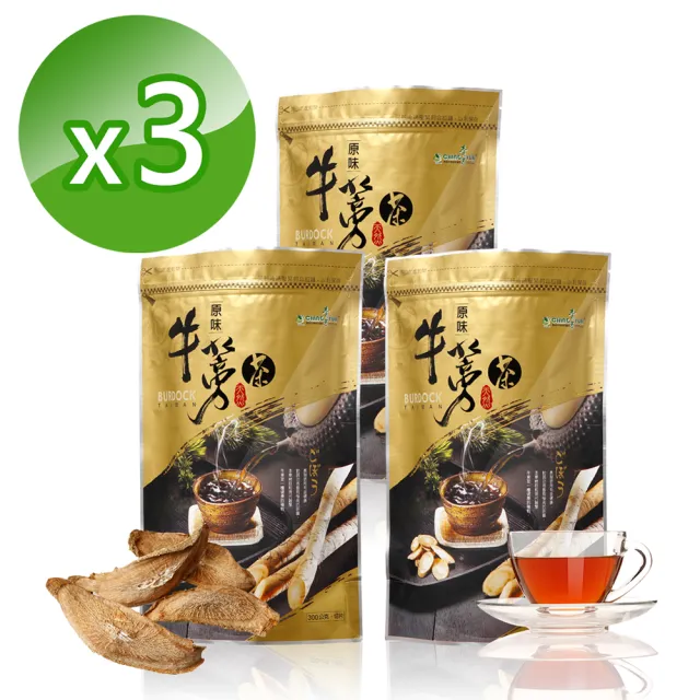 青玉牛蒡茶 原味牛蒡茶片300gx3包 Momo購物網