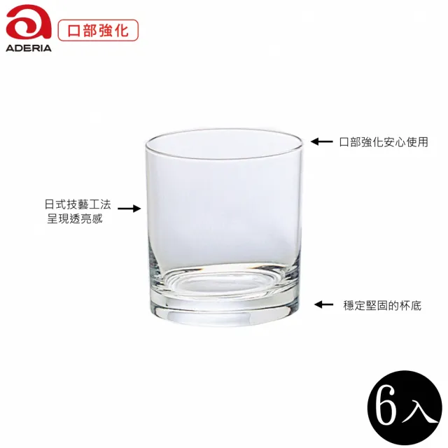 【ADERIA】日本強化玻璃威士忌杯