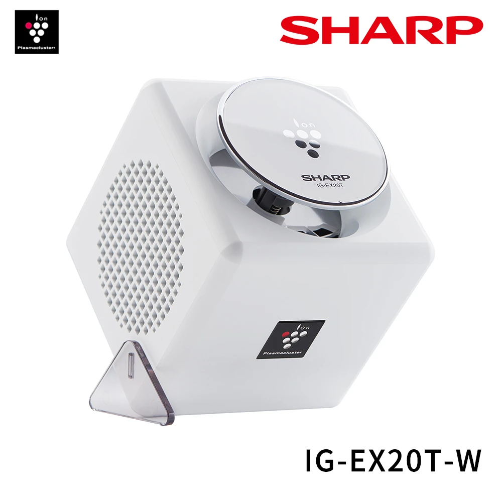 【SHARP 夏普】0.5坪自動除菌離子產生器/空氣清淨機 - 經典白(IG-EX20T-W)