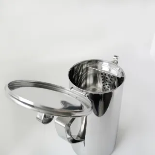 【玉虎堂製作所】304不鏽鋼高質感鏡面冷水壺 2.5L(日本製)