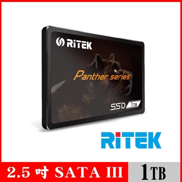 【RITEK錸德】1TB SATA-III 2.5吋 SSD固態硬碟