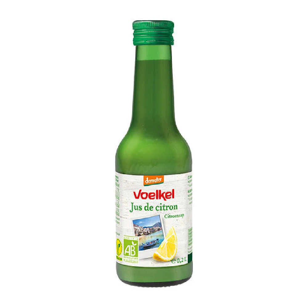 【O’Life 機本生活】Voelkel 檸檬原汁(200mL/瓶)