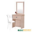 【綠活居】威廉斯  現代2尺立鏡式鏡台/化妝台(四色可選＋含化妝椅)
