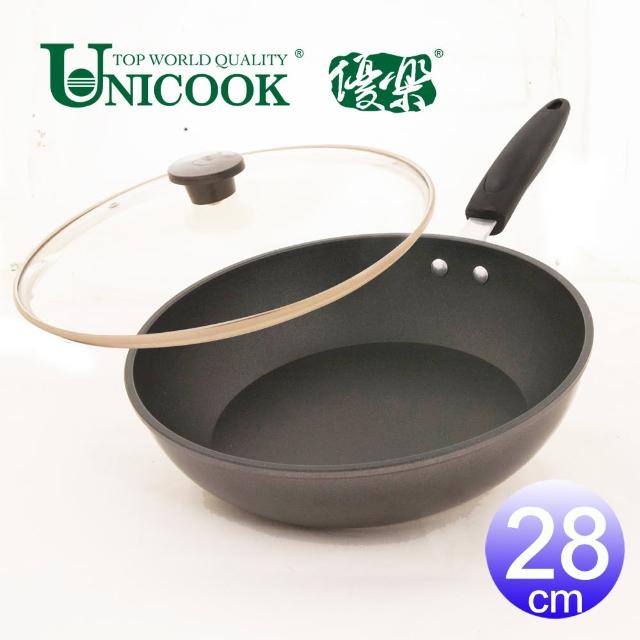 【Unicook 優樂】手工鑄造不沾平底鍋(28cm)