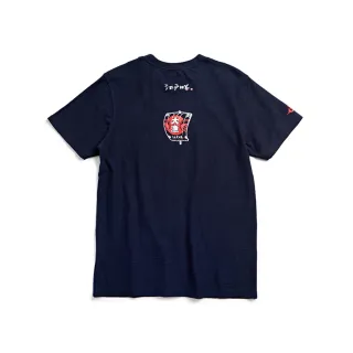 【EDWIN】江戶勝 大漁系列 帆船短袖T恤-男款(丈青色)