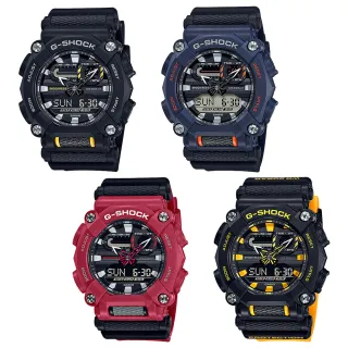 【CASIO 卡西歐】G-SHOCK 時尚工業風雙顯手錶(GA-900系列擇一)