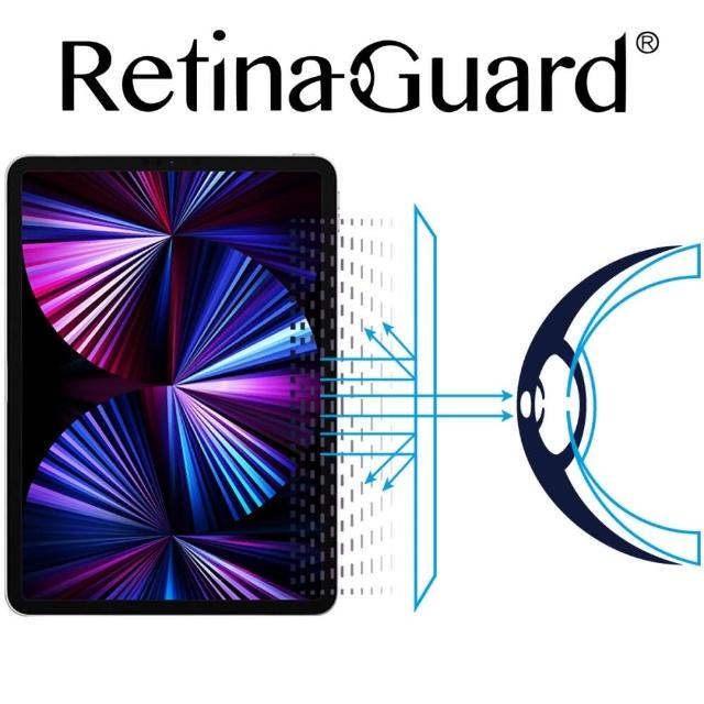 【RetinaGuard 視網盾】2021 iPad Pro 11 防藍光保護膜(2020/2018 共用)