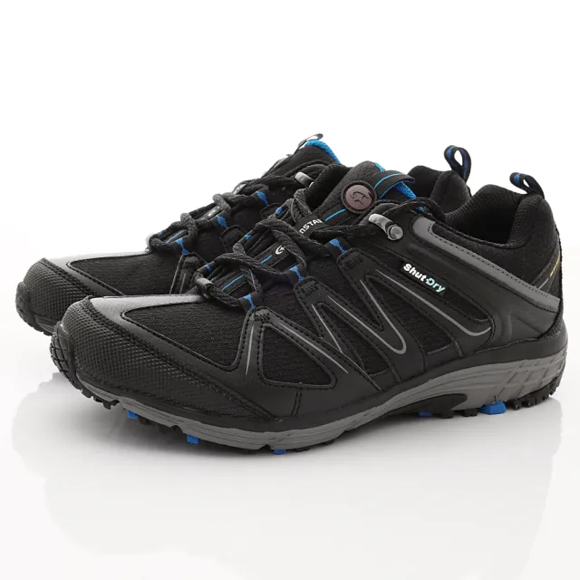 Moonstar 月星 4e寬楦防水透濕健走鞋款 男款 Susdm016黑 25 5 28cm Momo購物網