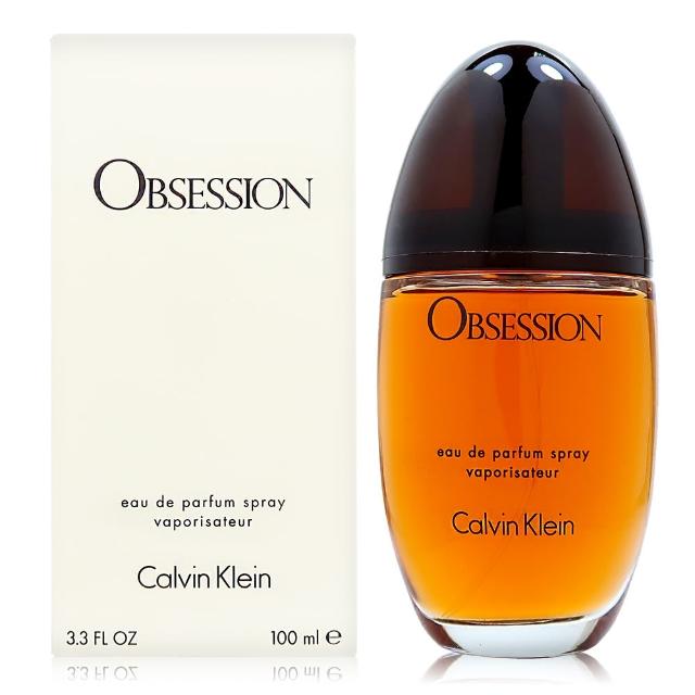 【Calvin Klein 凱文克萊】OBSESSION 迷戀（傾心）女性淡香精 100ML(平行輸入)