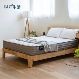 【hoi! 好好生活】涼感好好眠五段式獨立筒乳膠床墊 雙人加大 6x7尺/180x210cm