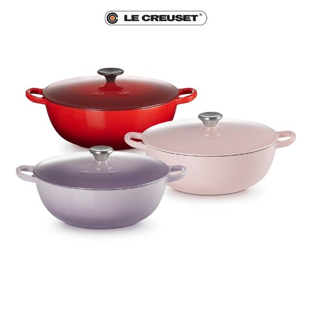 【Le Creuset】琺瑯鑄鐵媽咪鍋26cm(四色)