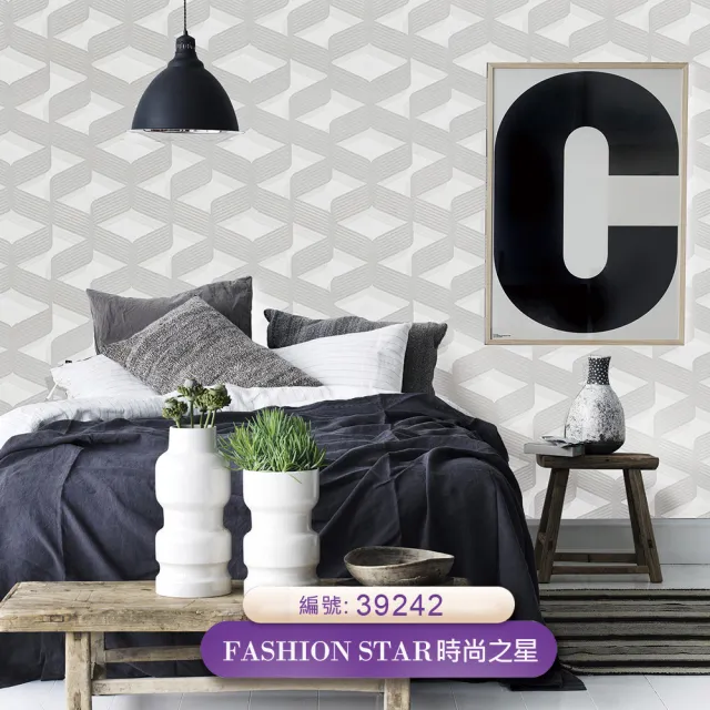 時尚之星fashion Star 環保無毒防燃耐熱53x1000cm壁紙3捲 台製壁紙 施工壁紙 Momo購物網