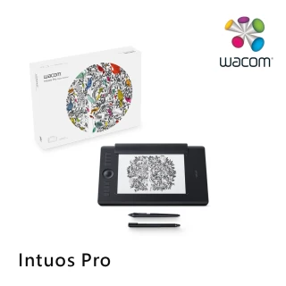 【Wacom】Intuos Pro Medium 雙功能創意觸控繪圖板(PTH-660/K1-C)