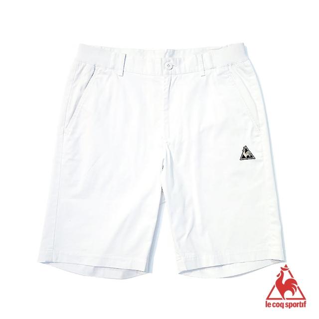 LE COQ SPORTIF 公雞【LE COQ SPORTIF 公雞】針織短褲 男-白-LWN8332190