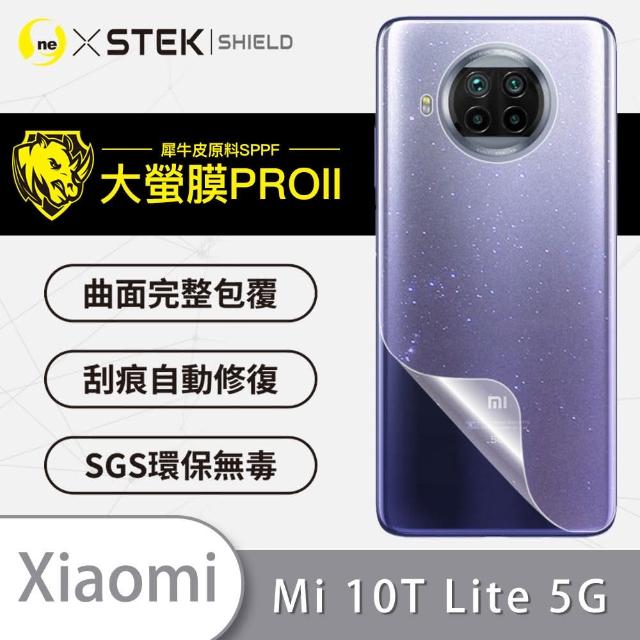 【o-one大螢膜PRO】Xiaomi 小米10T Lite 5G 滿版手機背面保護貼