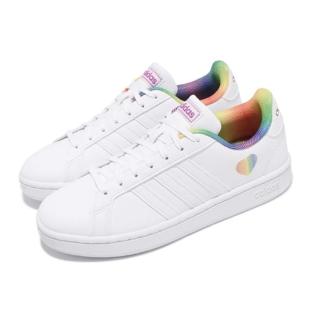YDS-adidas GRAND COURT TENNIS å¥³ç ç½è² å½©è¹ æå¿ ç®é© èé© éå ä¼éé H01054 | Yahooå¥æ©æè³£