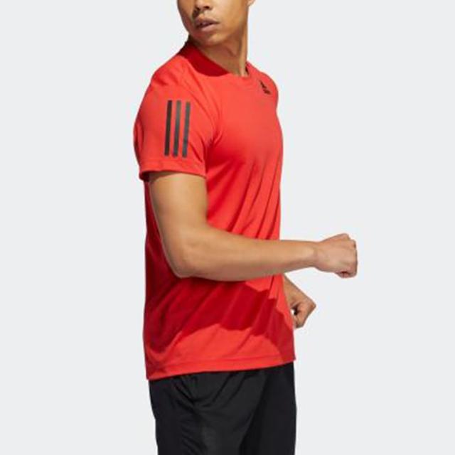 adidas 愛迪達【adidas 愛迪達】上衣 男款 短袖上衣 運動 健身 慢跑 H.RDY WARRI TEE 紅 H11108 亞洲尺寸