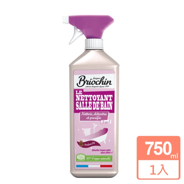 法國碧歐香有機三合一浴廁清潔劑750ml Momo購物網