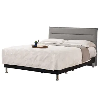 【Hampton 漢汀堡】麥奎爾5尺布面雙人床架(一般地區免運費/雙人床/床頭/床底)