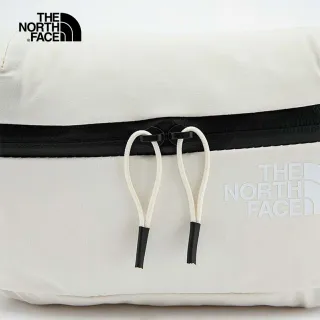 【The North Face】北面男女款米白色簡約休閒戶外腰包｜52CSL0E