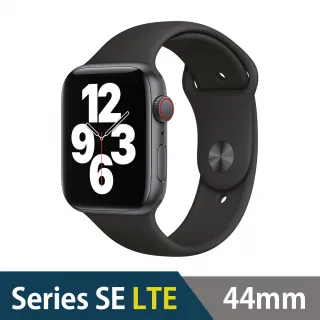 犀牛盾超值組【Apple 蘋果】Apple Watch SE LTE 44mm 鋁金屬錶殼搭配運動錶帶