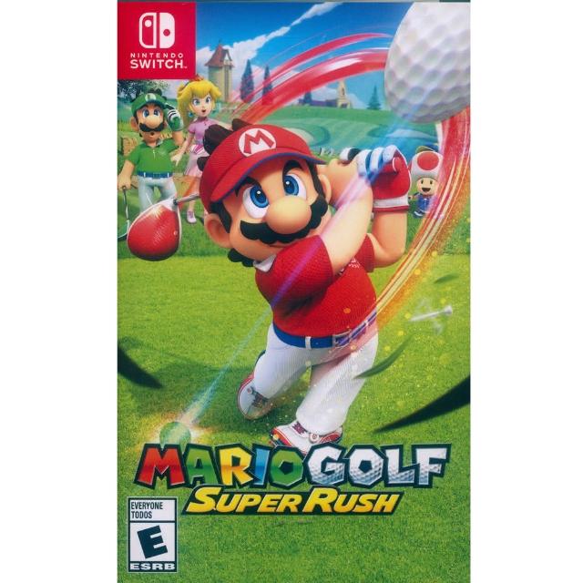 Nintendo 任天堂【Nintendo 任天堂】NS Switch 瑪利歐高爾夫 超級衝衝衝 中英日文美版(Mario Golf Super Rush)