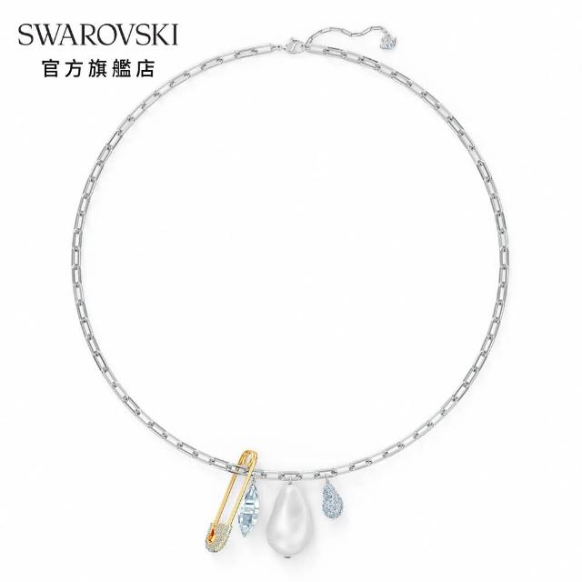 SWAROVSKI 施華洛世奇【SWAROVSKI 施華洛世奇】SO COOL 多種金屬璀璨閃耀項鏈