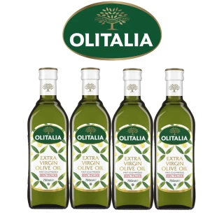 【Olitalia奧利塔】特級初榨橄欖油750mlx4瓶(雙入禮盒組)