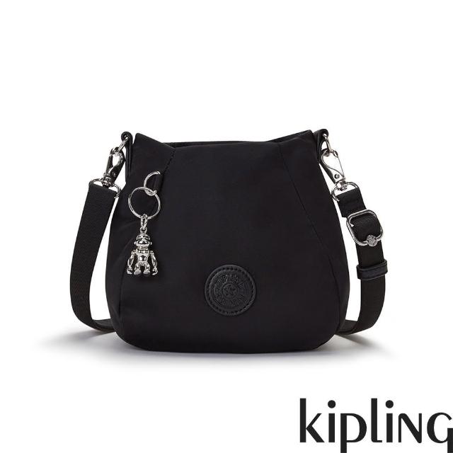 KIPLING【KIPLING】低調沉穩黑蓓蕾型水桶肩背包-INNA