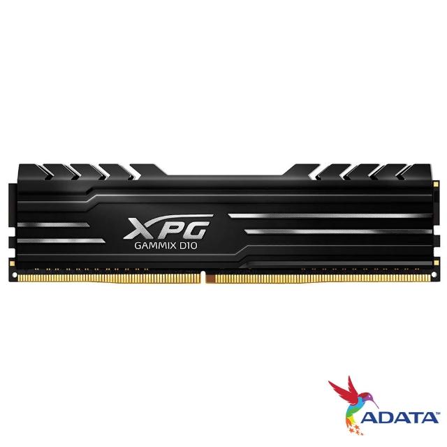 【ADATA 威剛】XPG D10 DDR4/3600_16G*2 桌上型超頻記憶體(黑★AX4U3600316G18I-DB10)