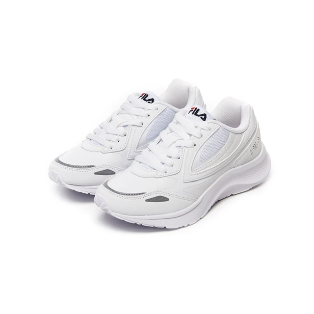 【FILA】運動鞋 慢跑鞋 男鞋 女鞋 WAVELET OG 中性慢跑鞋-白(4-J527V-100)