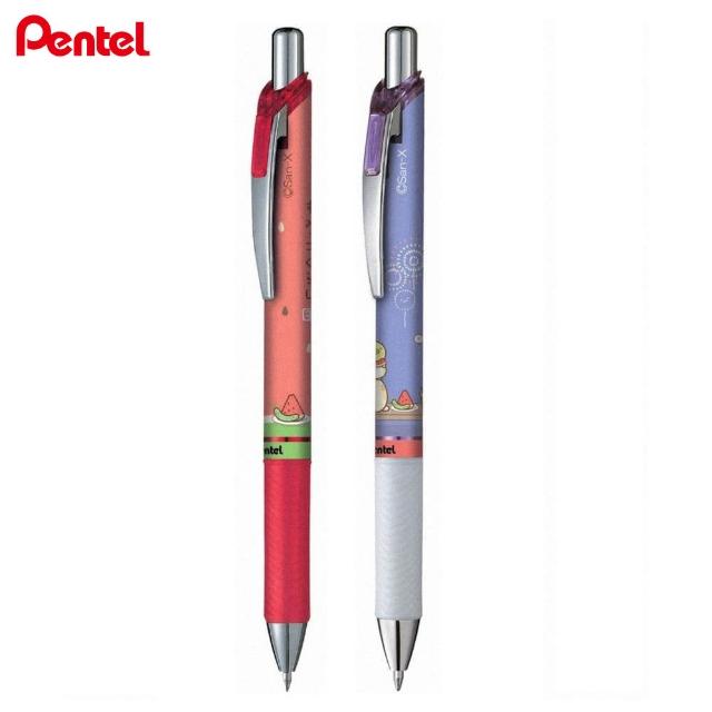 【Pentel 飛龍】限量角落生物 ENERGEL 極速鋼珠筆 0.5(2款1包)