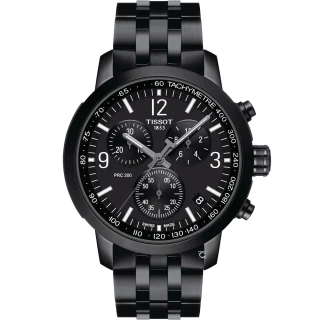 【TISSOT 天梭】T-Sport PRC 200 CHRONOGRAPH計時腕錶(T1144173305700)