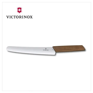 【VICTORINOX 瑞士維氏】Swiss Modern 麵包和糕點刀(6.9070.22WG)
