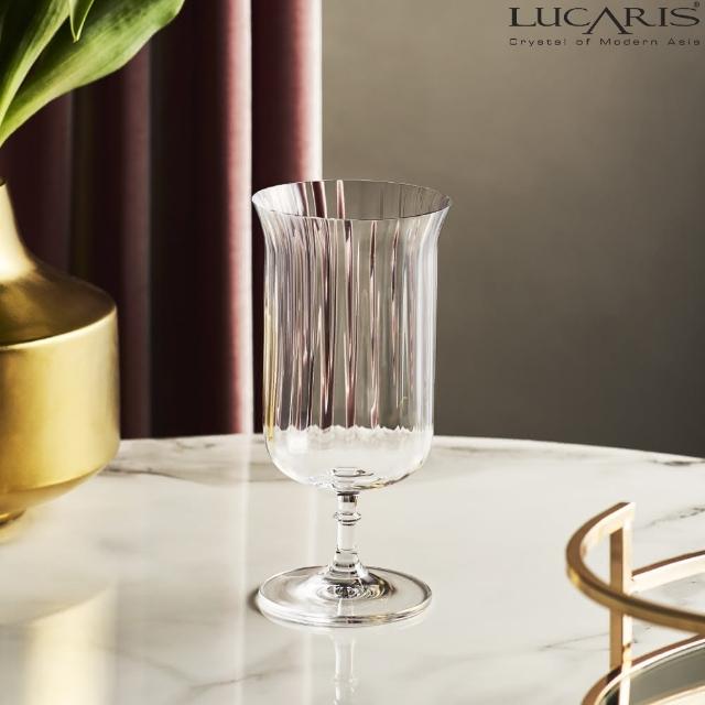 【LUCARIS】無鉛水晶調酒杯 340ml 旋耀東方系列 1入(調酒杯)