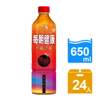 【每朝健康】每朝健康無糖紅茶650ml(24入/箱)