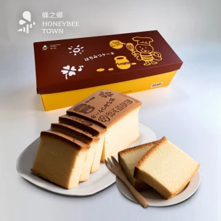 【蜂之鄉】原味蜂蜜蛋糕550g-2入組(正統木框慢火烘烤 純蜜烘焙 贈禮首選)