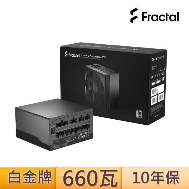 【Fractal Design】Product Sheet Ion+2 Platinum 660W 電源供應器-白金牌(80PLUS白金牌)