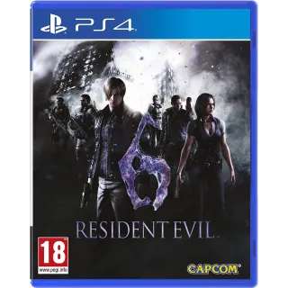 【SONY 索尼】PS4 惡靈古堡 6  Resident Evil 6(-中文版)