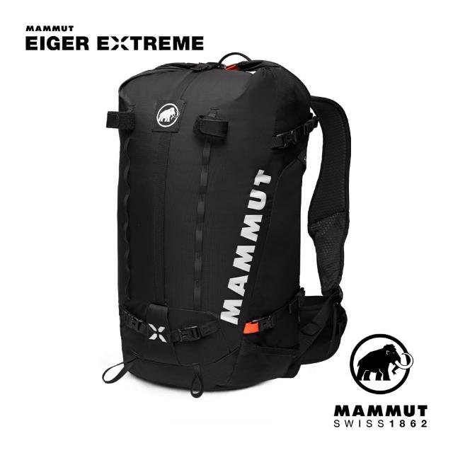 【Mammut 長毛象】Trion Nordwand 28 極限艾格輕量攀登後背包 黑色 #2520-03831