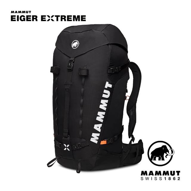 【Mammut 長毛象】Trion Nordwand 38 極限艾格輕量攀登後背包 黑色 #2520-03841