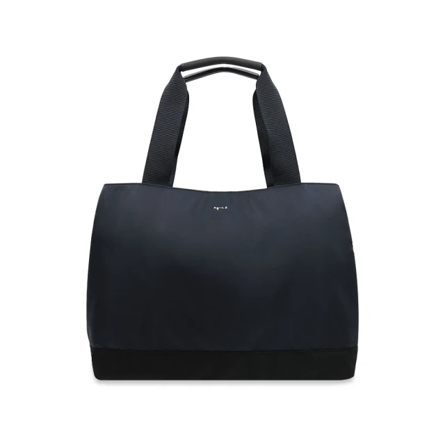 【agnes b.】Voyage 尼龍托特手提包(深藍/紅)