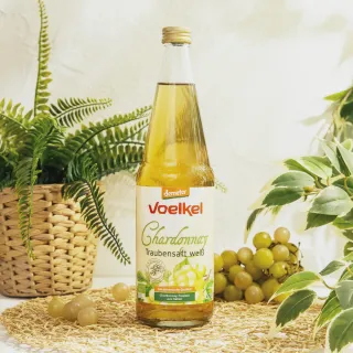 【O’Life 機本生活】Voelkel 夏多內白葡萄原汁(700mL/瓶)