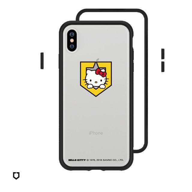 【RhinoShield 犀牛盾】iPhone XS Max Mod NX邊框背蓋手機殼/Peek-A-Boo(Hello Kitty手機殼)