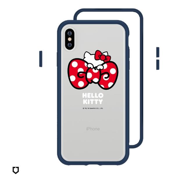 【RhinoShield 犀牛盾】iPhone XS Mod NX邊框背蓋手機殼/Hide and seek(Hello Kitty手機殼)