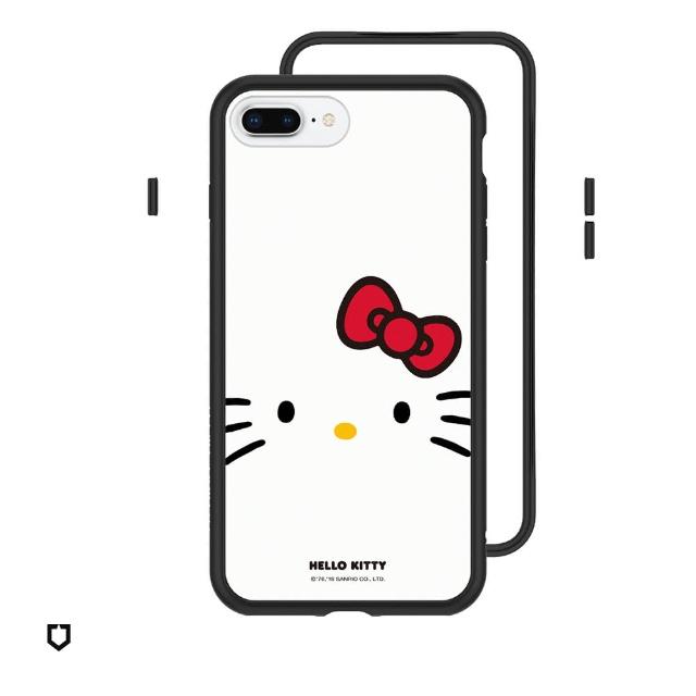 【RhinoShield 犀牛盾】iPhone 7/8 Plus Mod NX邊框背蓋手機保護殼/大臉Hello Kitty(Hello Kitty手機殼)